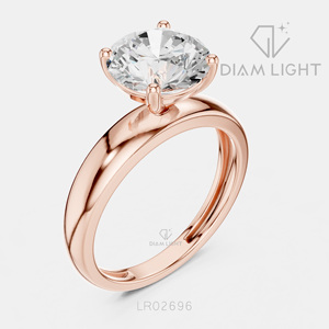 2.25CT Lab Grown Diamond 14KT White Gold Engagement <b>Ring</b> Round Cut Bridal <b>Ring</b> IGI Certified Fine Jewelry Women Gift - Product Image 4