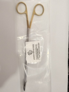 Ensemble d'instruments chirurgicaux Jamso Industries Trepsat Dissector 20 cm avec anneau doré, acier inoxydable de qualité A+, manuel, certifié CE Classe I - Product Image 3