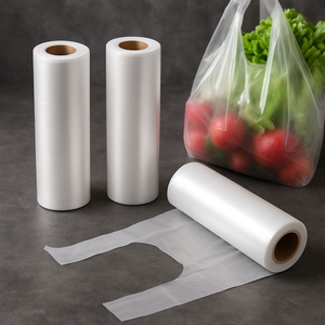 Fournisseur vietnamien de premier plan, sacs en plastique HDPE à soufflets latéraux, sacs de shopping professionnels, prix d'usine, haute qualité - Product Image 3