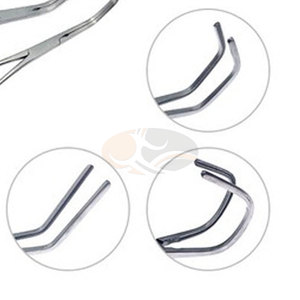 Pinces Cardiovasculaires – Kit de 5 Pièces à Pointe Atraumatique – Instrument Chirurgical d'Exclusion Aortique – Pince Manuelle en Acier Inoxydable – Usage Général - Product Image 5