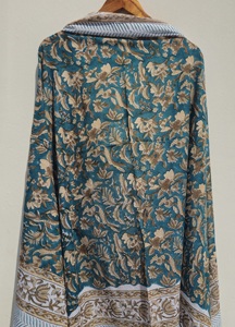 Cotton <b>Sarong</b> Pareo Beach Wrap Hand Block Print <b>Bikini</b> Cover Up Lightweight Scarf for Women Indian Hand Block Print <b>Sarong</b> - Product Image 5