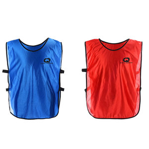 Custom Logo Breathable Summer Team Sports <b>Soccer</b> Training Bibs 100% Polyester Mesh Fabric Unisex Vest for Adults - Product Image 1