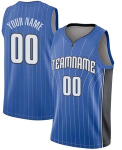 Professional Team Basketball Jersey Training Custom Dry Fit Breathable 100% <b>Polyester</b> Crew Neck Unisex All Season Basketball Top - Product Image 6