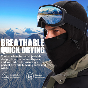 KINTARI ENTERPRISES Masque facial personnalisé en balaclava 100% polyester, impression par sublimation, respirant, séchage rapide, couvre-tout le visage - Product Image 6
