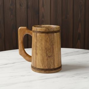 Eco-Friendly Wooden Wine Goblet Hand Carved Wood Drinking mug Decorative Wine Cup for Home <b>Bar</b> Collection - Product Image 1