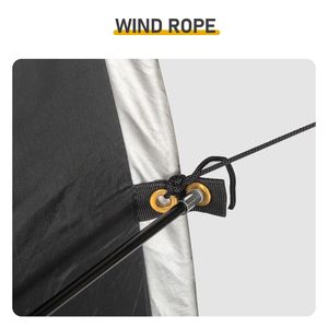 Telo Oxford 210D PU Argentato per Gazebo Bici a Arco con Borsa Portaoggetti e Borsa per il Trasporto (6.8x2.6FT) - Product Image 6