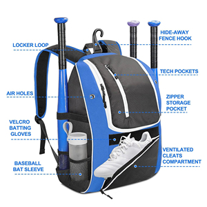 Hot Selling Backpack Wholesale <b>Baseball</b> <b>Bat</b> Bag For <b>Baseball</b> Player - Product Image 3