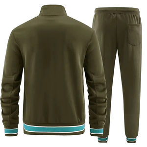 Conjunto Deportivo de Fútbol para Invierno, 2 Piezas, Unisex, con Cierre, de Alta Calidad, 100% Poliéster, Cálido, Venta al Por Mayor 2026 - Product Image 2