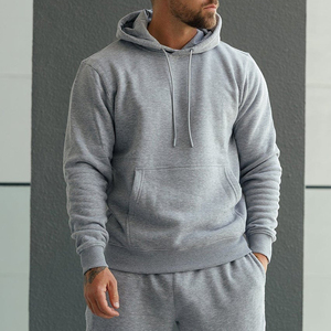 Sudaderas con Capucha Unisex de Alta Calidad para Hombre, de Poliéster/Algodón, 500 GSM, Gruesas, Lisas, con Logotipo Personalizado - Product Image 1