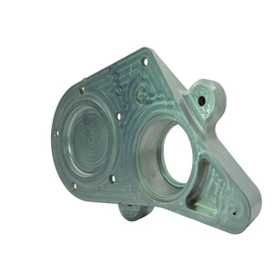 Base de Montaje de Eje de Motor de Aluminio de Tamaño Personalizado, Certificación ISO9001 2015, Fabricante de Componentes Industriales Mecanizados con Precisión - Product Image 3