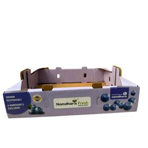 Caja de Fruta Corrugada con Diseño de Lujo y Estampado de Arándanos para Exhibición en Supermercados y Mercados, Precio de Venta para Exportación - Product Image 2