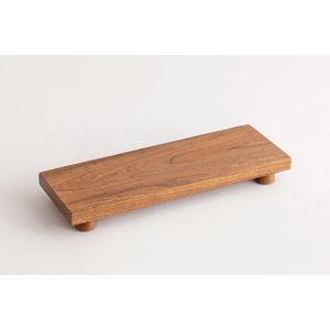 Planche à découper rectangulaire en bois - Non toxique, facile à nettoyer, passe au lave-vaisselle - Product Image 1