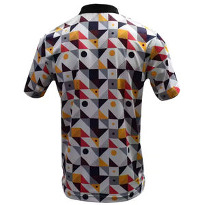 Camisa de Golf Casual de Manga Corta para Hombre, de Algodón Piqué Transpirable, Estilo Hawaiano Tropical, para Verano y Playa, Fabricante Mayorista - Product Image 5
