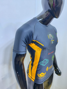 เสื้อรัดกล้ามเนื้อ MMA แบบสั่งทำพร้อมโลโก้พิมพ์ลายแบบ Sublimation ผู้ผลิต OEM - Product Image 3