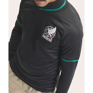 Camiseta de Fútbol de Visitante del Equipo Nacional de México 2026, 100% Algodón, Estampado Animal, Transpirable, Talla Grande |   Edición al por Mayor - Product Image 5