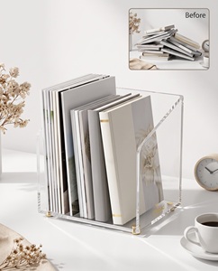 Support de livre élégant et multifonctionnel en acrylique : l'accessoire idéal pour sublimer votre expérience de lecture avec élégance - Product Image 1