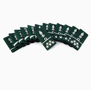 Epaulettes Bordados Personalizados de Alta Calidad 2026, Accesorios de Rango para Uniformes, Fabricación Bajo Demanda OEM - Product Image 5