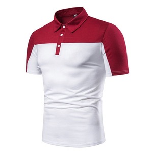 เสื้อโปโลชายสั่งซื้อจำนวนมาก ผ้าฝ้ายพรีเมียม สวมใส่สบาย แขนสั้น เหมาะสำหรับชุดยูนิฟอร์มบริษัท - Product Image 4
