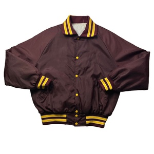 แจ็คเก็ตเบสบอลแบบมีซิปปักลายสำหรับฤดูหนาว รุ่นใหม่ ขายส่ง สำหรับมืออาชีพ ผลิตตามแบบ OEM ผ้าซาติน - Product Image 1