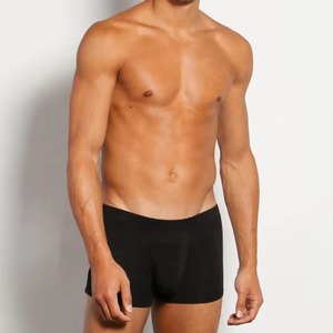 Custom Logo Men <b>Boxer</b> Briefs Cotton Spandex Underwear OEM Wholesale Breathable Soft <b>Trunks</b> Custom Logo Athletic Underpants - Product Image 5