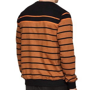 เสื้อสเวตเชิ้ตแขนยาวคอกลมผู้ชาย บริการ OEM ดีไซน์ล่าสุด สีพื้น - Product Image 4