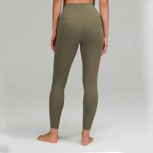 Leggings de compression pour femmes, taille mi-haute, toutes saisons, en Spandex/Polyester, écologiques, respirants, séchage rapide, avec logo personnalisé, OEM, pour la gym - Product Image 6