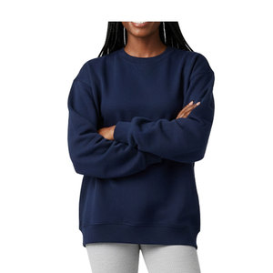 Nueva Sudadera de Mujer Talla Grande para Otoño/Invierno, Estampada, de Manga Larga, 320g, Spandex/Algodón, Cuello Redondo, Forrada, con Bordado Frontal Personalizado - Product Image 6