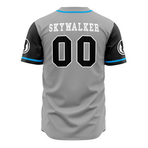 Camiseta de Béisbol Blanca al por Mayor para Sublimación, Impresión de Logotipo Personalizado, Camisetas de Softbol para Hombre y Jóvenes - Product Image 6