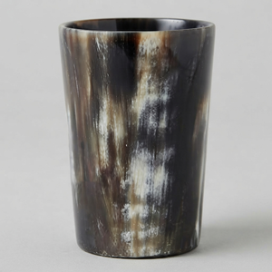Handmade Buffalo Horn Glass <b>Cup</b> Natural Drinking Eco Friendly Premium Quality Rustic Animal Design From REHMAN CRAFT - Product Image 1