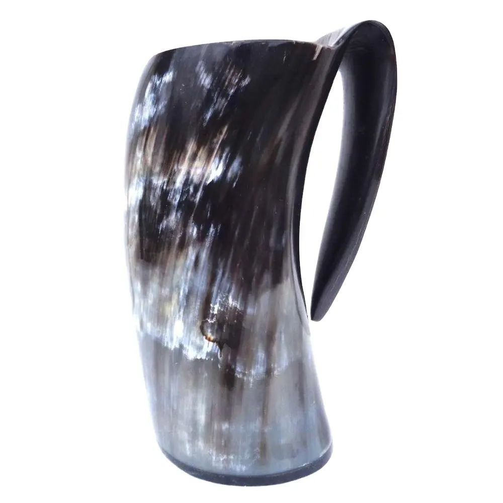 Best Selling Domestic Buffalo Horn Drinking Shot Cup Viking Horn Mug Beer Mug Direct from factory by Quality Handicrafts