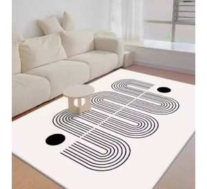 Alfombra de lujo ecológica, hecha a mano, con diseño moderno, apta para mascotas, floral, multicolor disponible, para sala de estar, hecha a mano. - Product Image 2