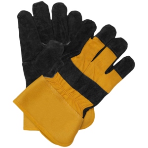 Guantes de Trabajo de Cuero Vacuno de Primera Calidad, Antivibración, Flexibles, Resistentes, con Revestimiento de Goma, Cómodos, de Algodón - Product Image 5