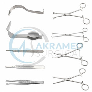 Ensemble d'instruments de ligature tubaire vaginale de haute qualité, certifié CE, en acier inoxydable, kit chirurgical gynécologique - Product Image 2