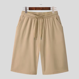 Ensemble de sport décontracté pour hommes 2026, personnalisé avec votre logo, t-shirt à col rond et short en coton imprimé ajusté pour l'hiver - Product Image 5