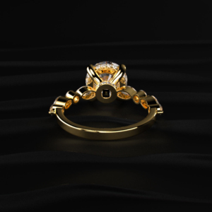 Bague en diamant rond brillant cultivé en laboratoire, certifié IGI, de couleur D à F, 2,00 ct, or, argent, jaune, blanc, rose, brillance radiante, intemporel - Product Image 3