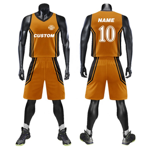 T-shirt de basket-ball personnalisé pour hommes, uniforme de basket-ball par sublimation, maillot rétro professionnel, vêtements de basket-ball respirants VL861 - Product Image 1