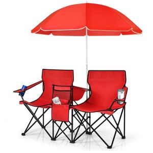 Outdoor Camping Chair with Umbrella for Beach Use - Product Image 5