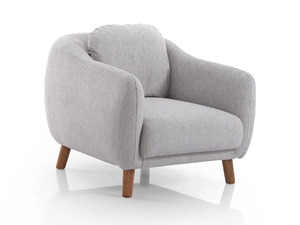 Luxury Solid Teak <b>Wood</b> <b>Sofa</b> Set Modern Light Gray 3 2 1 1 Seater Curved <b>Sofa</b> Coffee Table Japandi Villa Living Room Furniture - Product Image 4