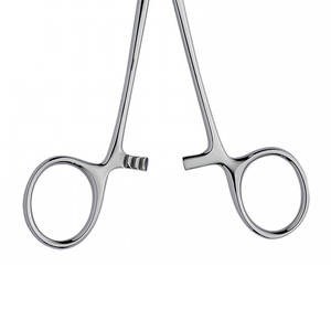 Pince de serrage et hémostase Options droites et courbes en acier Pince Kelly 14 cm Instrument médical de 5.5 pouces - Product Image 4