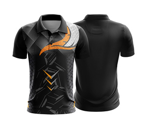 High Quality Full Sublimation Polo Jersey Manufacturer Durable Stitching for Men Women Youth Quick-Dry Dry-Fit Active Polo - Product Image 5