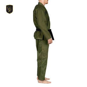 Kimono de BJJ pour adultes, uniforme d'arts martiaux, respirant, séchage rapide, coton polyester, logo personnalisé OEM - Product Image 3
