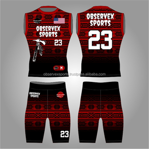 7v7 Uniform Best <b>Compression</b> Fit Custom Sublimation Flag Football Uniform Quick Dry Breathable 7on7 Uniform - Product Image 1