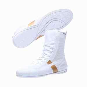 Chaussures de boxe respirantes en maille/cuir à lacets, vente directe d'usine, bonne qualité, service OEM/ODM - Product Image 2