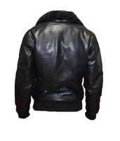 Blouson Aviateur d'Hiver OEM pour Homme – Veste Extérieure en Peau de Mouton Véritable de Haute Qualité, Faite à la Main, Respirante, Style Vintage