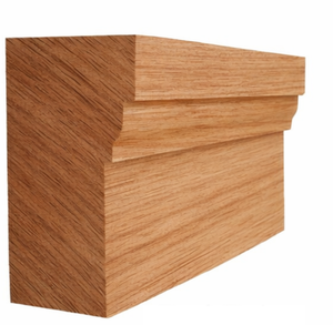 Moulures en chêne rouge élégantes et modernes pour rosettes et rails à tableaux, taille personnalisée, prix direct usine, livraison rapide - Product Image 1