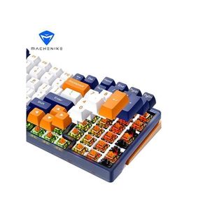 Teclado para Juegos K600 Prussian Blue RGB, Tri-Modo, Intercambiable en Caliente, Teclas PBT FSA, Batería de 4000 mAh, 100 Teclas - Product Image 4