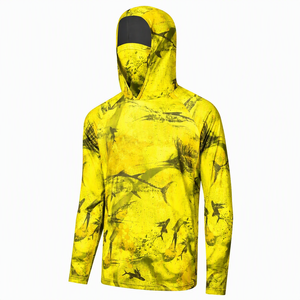 Camiseta de Pesca Massee Sports para Hombre, con Logotipo Personalizado, Transpirable, de Alto Rendimiento, Protección UV, Secado Rápido, Ligera, 240g, Jersey de Poliéster - Product Image 2