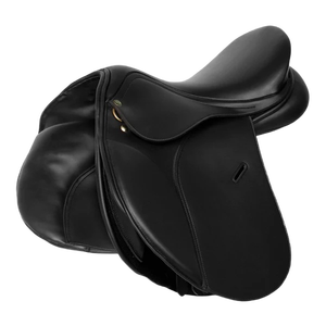 Premium Genuine Leather Horse Dressage Saddle | English Equestrian Saddle | Softy <b>Seat</b> Nickel-Plated Hardware | Customized Color - Product Image 3