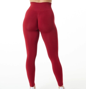 Leggings Premium Sencillos de Cintura Alta para Mujer con Bolsillos, Transpirables, Cómodos, para Gimnasio, Yoga, Entrenamiento, Elásticos, Sin Costuras, Levanta Glúteos, Ajuste Delgado - Product Image 3