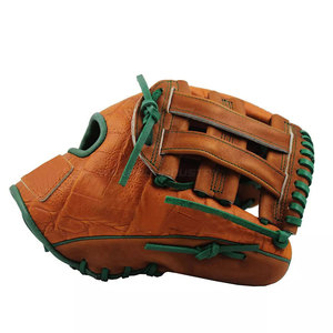 Guantes de béisbol clásicos para hombre, diseño de cuero, sensación suave y cómoda, costuras duraderas para uso deportivo a largo plazo - Product Image 5